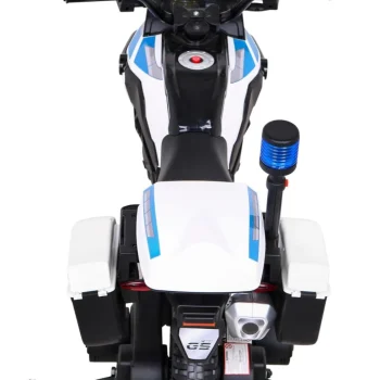 Bmw F850 Gs Policijski Motocikl Na Baterije Za Djecu + Pomoćni Kotači + Sirena + Svjetla + 2 Kofera Motor Na Akumulator 8