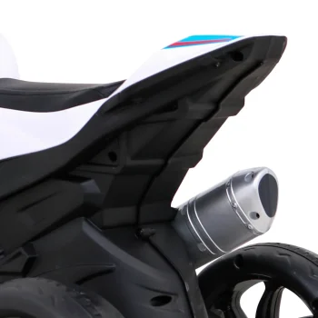 Bmw Hp4 Dječji Motocikl Na Baterije, Plavi + 3 Kotača + Led + Mp3 Usb + Eko Koža, Plava Motor Na Akumulator 13