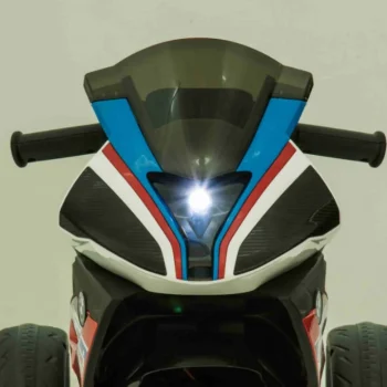 Bmw Hp4 Dječji Motocikl Na Baterije, Plavi + 3 Kotača + Led + Mp3 Usb + Eko Koža, Plava Motor Na Akumulator 15