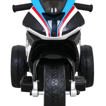 Bmw Hp4 Dječji Motocikl Na Baterije, Plavi + 3 Kotača + Led + Mp3 Usb + Eko Koža, Plava Motor Na Akumulator 3