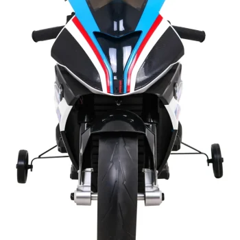 Bmw Hp4 Dječji Motocikl Na Baterije, Bijeli + Pomoćni Kotači + Spori Start + Eva + Mp3 Led, Bijela Motor Na Akumulator 3