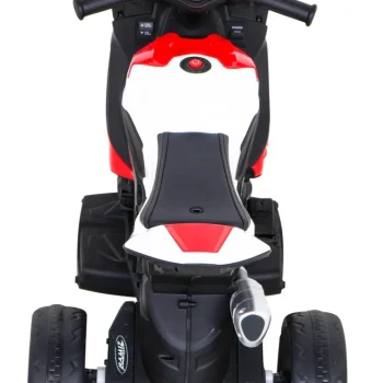 Bmw Hp4 Dječji Motocikl Na Baterije, Crveni + 3 Kotača + Led + Mp3 Usb + Eko Koža, Crvena Motor Na Akumulator 8
