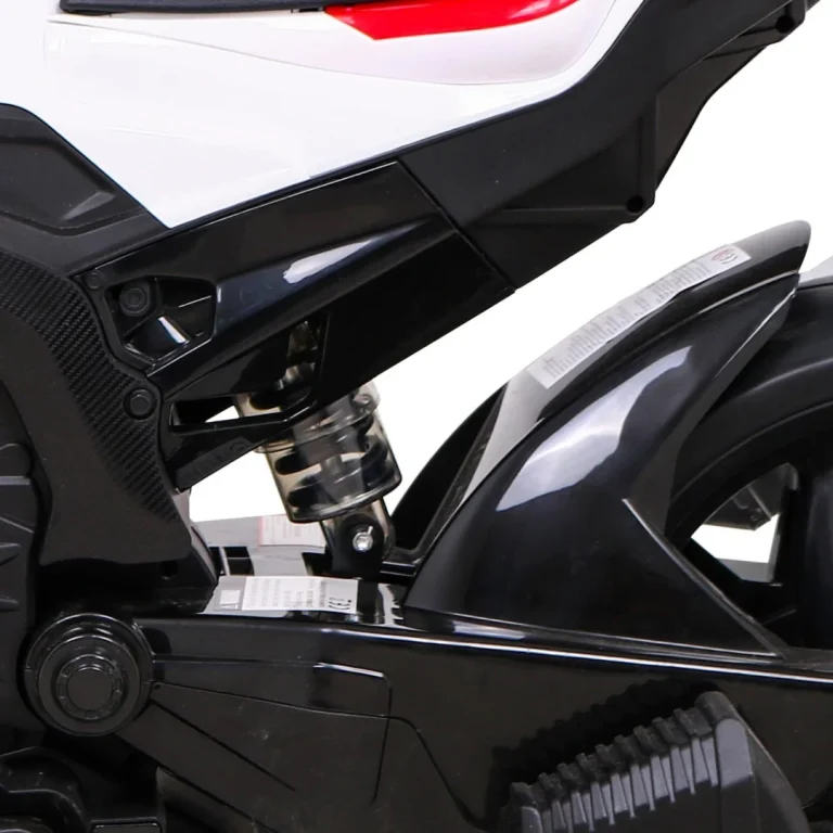 Bmw Hp4 Dječji Motocikl Na Baterije, Crveni + Pomoćni Kotači + Spori Start + Eva + Mp3 Led, Crvena Motor Na Akumulator 13