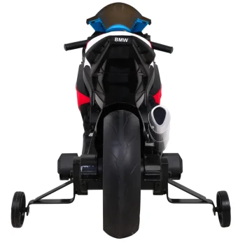Bmw Hp4 Dječji Motocikl Na Baterije, Crveni + Pomoćni Kotači + Spori Start + Eva + Mp3 Led, Crvena Motor Na Akumulator 5