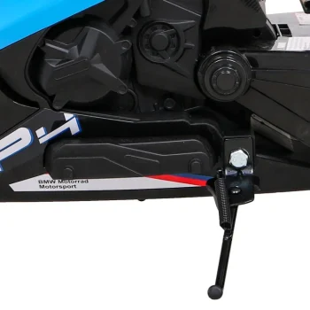 Bmw Hp4 Dječji Motocikl Na Baterije, Plavi + Pomoćni Kotači + Spori Start + Eva + Mp3 Led, Plava Motor Na Akumulator 12