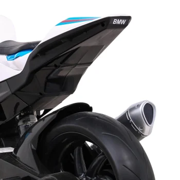 Bmw Hp4 Dječji Motocikl Na Baterije, Plavi + Pomoćni Kotači + Spori Start + Eva + Mp3 Led, Plava Motor Na Akumulator 14