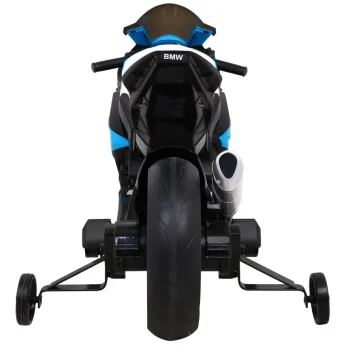 Bmw Hp4 Dječji Motocikl Na Baterije, Plavi + Pomoćni Kotači + Spori Start + Eva + Mp3 Led, Plava Motor Na Akumulator 6