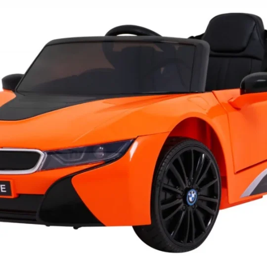 Bmw I8 Lift Auto Akumulator Narančasta + Daljinski Upravljač + Sporo Pokretanje + Sigurnosni 1