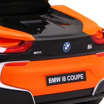 Bmw I8 Lift Auto Akumulator Narančasta + Daljinski Upravljač + Sporo Pokretanje + Sigurnosni 11