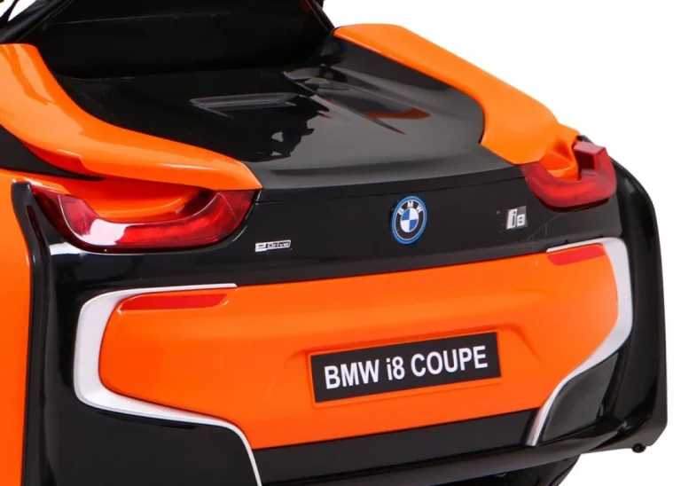 Bmw I8 Lift Auto Akumulator Narančasta + Daljinski Upravljač + Sporo Pokretanje + Sigurnosni 11