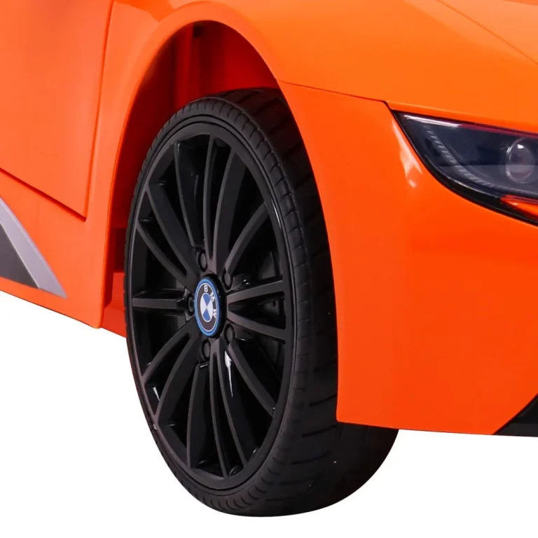Bmw I8 Lift Auto Akumulator Narančasta + Daljinski Upravljač + Sporo Pokretanje + Sigurnosni 12