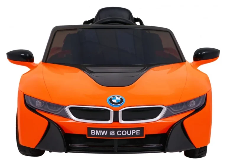 Bmw I8 Lift Auto Akumulator Narančasta + Daljinski Upravljač + Sporo Pokretanje + Sigurnosni 3