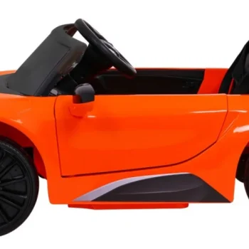 Bmw I8 Lift Auto Akumulator Narančasta + Daljinski Upravljač + Sporo Pokretanje + Sigurnosni 4