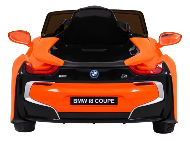 Bmw I8 Lift Auto Akumulator Narančasta + Daljinski Upravljač + Sporo Pokretanje + Sigurnosni 6