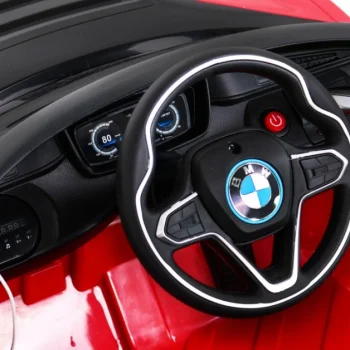 Bmw I8 Lift Automobilski Akumulator Crveni + Daljinski Upravljač + Sporo Pokretanje, Crvena 10