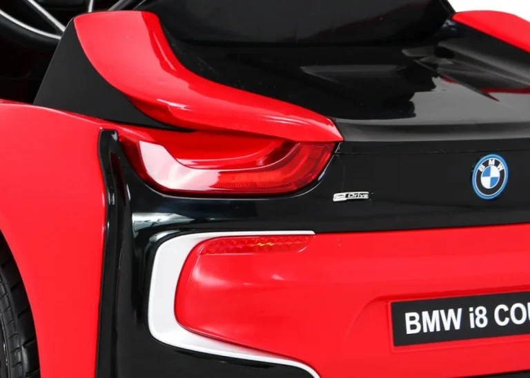 Bmw I8 Lift Automobilski Akumulator Crveni + Daljinski Upravljač + Sporo Pokretanje, Crvena 11