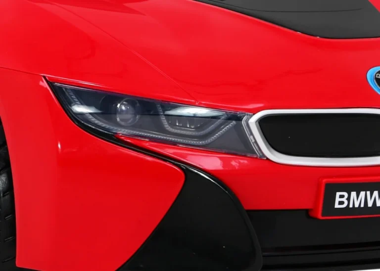 Bmw I8 Lift Automobilski Akumulator Crveni + Daljinski Upravljač + Sporo Pokretanje, Crvena 13