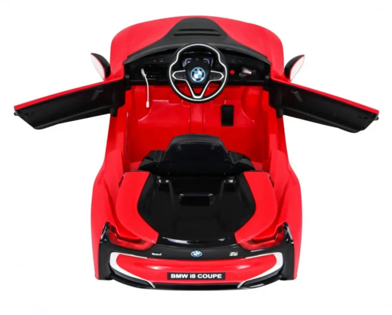 Bmw I8 Lift Automobilski Akumulator Crveni + Daljinski Upravljač + Sporo Pokretanje, Crvena 6