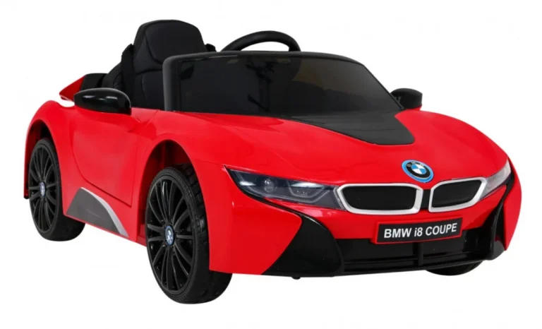 Bmw I8 Lift Automobilski Akumulator Crveni + Daljinski Upravljač + Sporo Pokretanje, Crvena 8