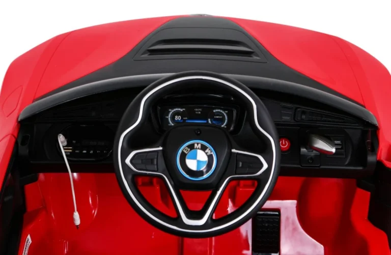 Bmw I8 Lift Automobilski Akumulator Crveni + Daljinski Upravljač + Sporo Pokretanje, Crvena 9
