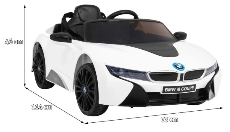 Bmw I8 Lift Battery Car Bijeli + Daljinski Upravljač, Bijela 2