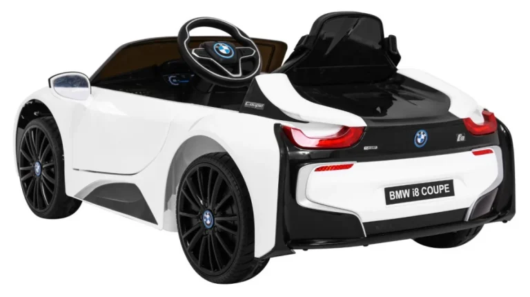 Bmw I8 Lift Battery Car Bijeli + Daljinski Upravljač, Bijela 5
