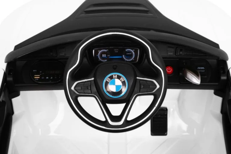 Bmw I8 Lift Battery Car Bijeli + Daljinski Upravljač, Bijela 7