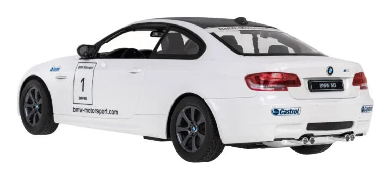 Bmw M3 Bijeli Rastar Model 1:14 Automobil Na Daljinsko Upravljanje + 2,4 Ghz Daljinski, Bijela 4