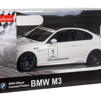 Bmw M3 Bijeli Rastar Model 1:14 Automobil Na Daljinsko Upravljanje + 2,4 Ghz Daljinski, Bijela 7