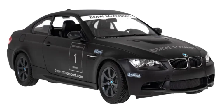 Bmw M3 Crni Rastar Model 1:14 Automobil Na Daljinsko Upravljanje + 2,4 Ghz Daljinski Upravljač, Crna 2