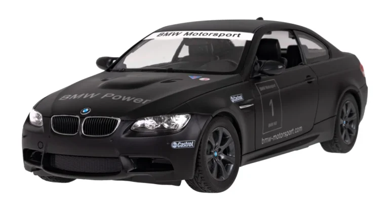 Bmw M3 Crni Rastar Model 1:14 Automobil Na Daljinsko Upravljanje + 2,4 Ghz Daljinski Upravljač, Crna 5