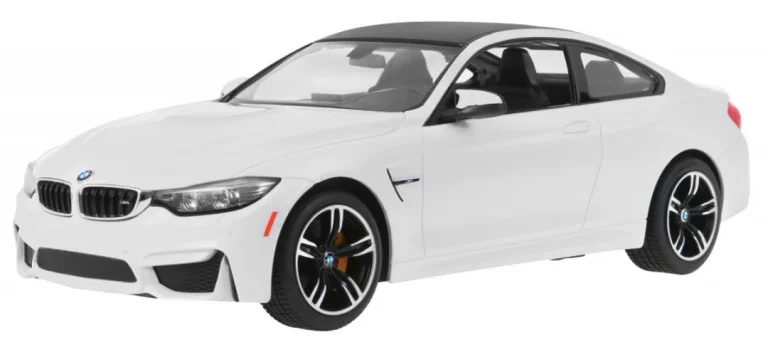 Bmw M4 Coupe Bijeli Rastar Model 1:14 Automobil Na Daljinsko Upravljanje + 2,4 Ghz, Bijela 2