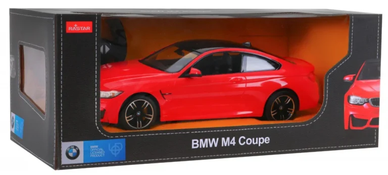 Bmw M4 Coupe Crveni Rastar Model 1:14 Automobil Na Daljinsko Upravljanje + 2,4 Ghz, Crvena 8
