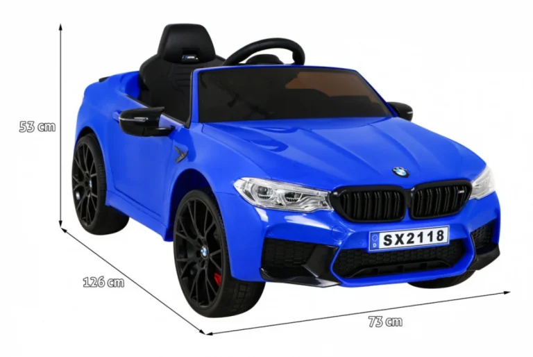 Bmw M5 Drift Plavo Vozilo 2