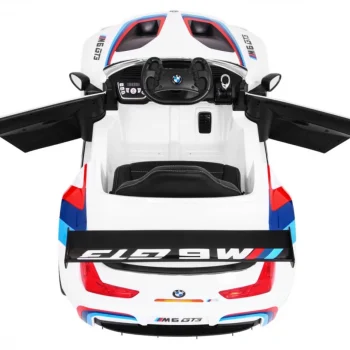 Bmw M6 Gt3 Dječji Automobil Na Baterije, Bijeli + Ventilacijski Otvor + Mp3 Zvukovi,, Bijela 10