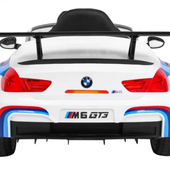 Bmw M6 Gt3 Dječji Automobil Na Baterije, Bijeli + Ventilacijski Otvor + Mp3 Zvukovi,, Bijela 6