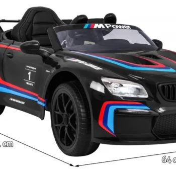 Bmw M6 Gt3 Auto Na Akumulator, Crni 2