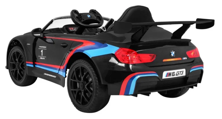 Bmw M6 Gt3 Auto Na Akumulator, Crni 5