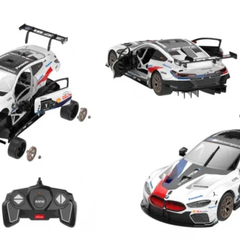 Bmw M8 Gte Bijeli Rastar Model 1:18 Automobil Na Daljinsko Upravljanje + Body Kit + 2,4 Ghz, Bijela 2
