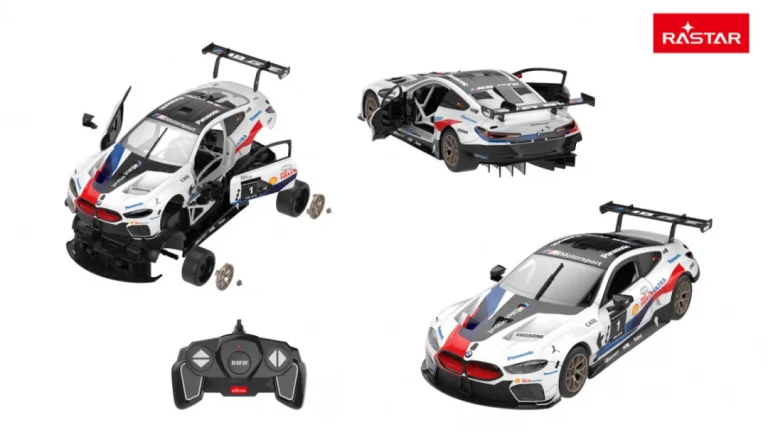 Bmw M8 Gte Bijeli Rastar Model 1:18 Automobil Na Daljinsko Upravljanje + Body Kit + 2,4 Ghz, Bijela 2