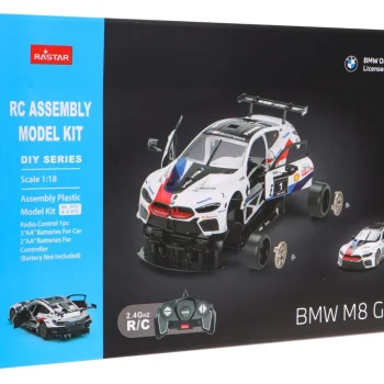 Bmw M8 Gte Bijeli Rastar Model 1:18 Automobil Na Daljinsko Upravljanje + Body Kit + 2,4 Ghz, Bijela 7