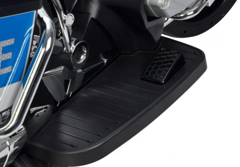Bmw R1200rt Policijski Električni Motocikl Za Djecu + Pomoćni Kotači + Zvukovi + Led + Eva + Spori 10