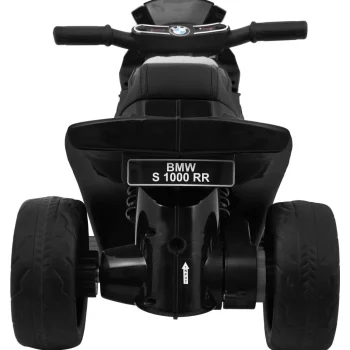Bmw S1000 Rr Mini Motocikl Na Baterije Za Djecu Crni + 3 Kotača + Zvukovi + Led, Crna Motor Na Akumulator 6