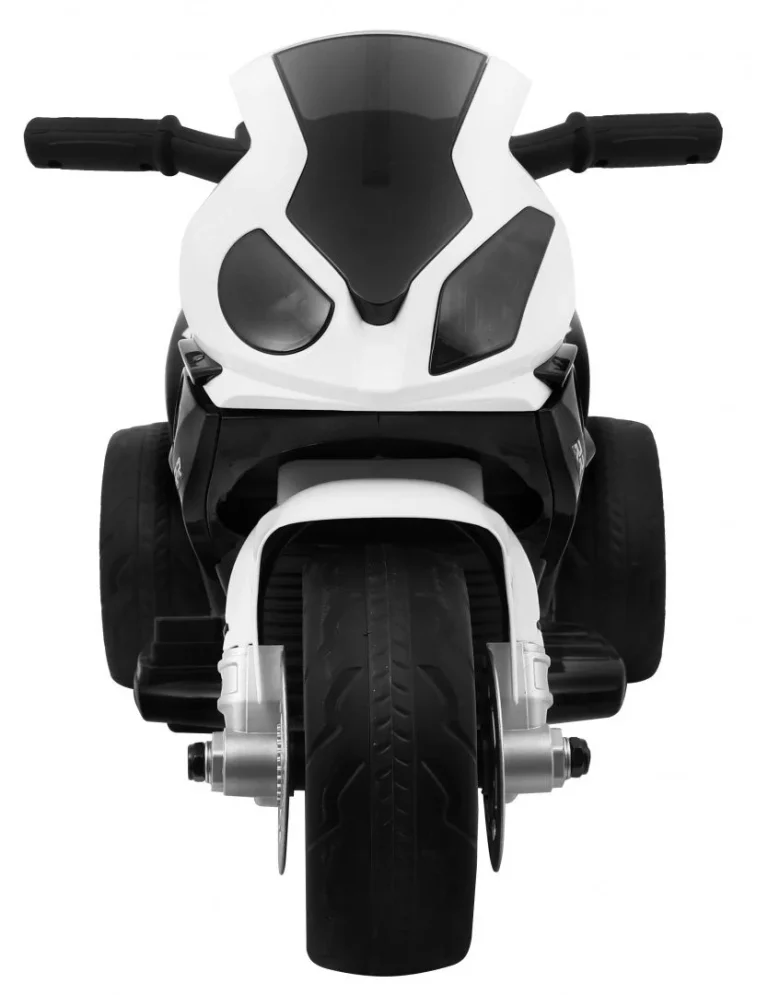 Bmw S1000 Rr Mini Motocikl Na Baterije Za Djecu Crni + 3 Kotača + Zvukovi + Led, Crna Motor Na Akumulator 9