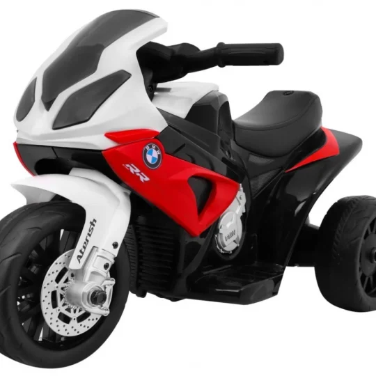 Bmw S1000 Rr Mini Motocikl Na Baterije Za Djecu Crveni + 3 Kotača + Zvukovi + Led, Crvena Motor Na Akumulator 1