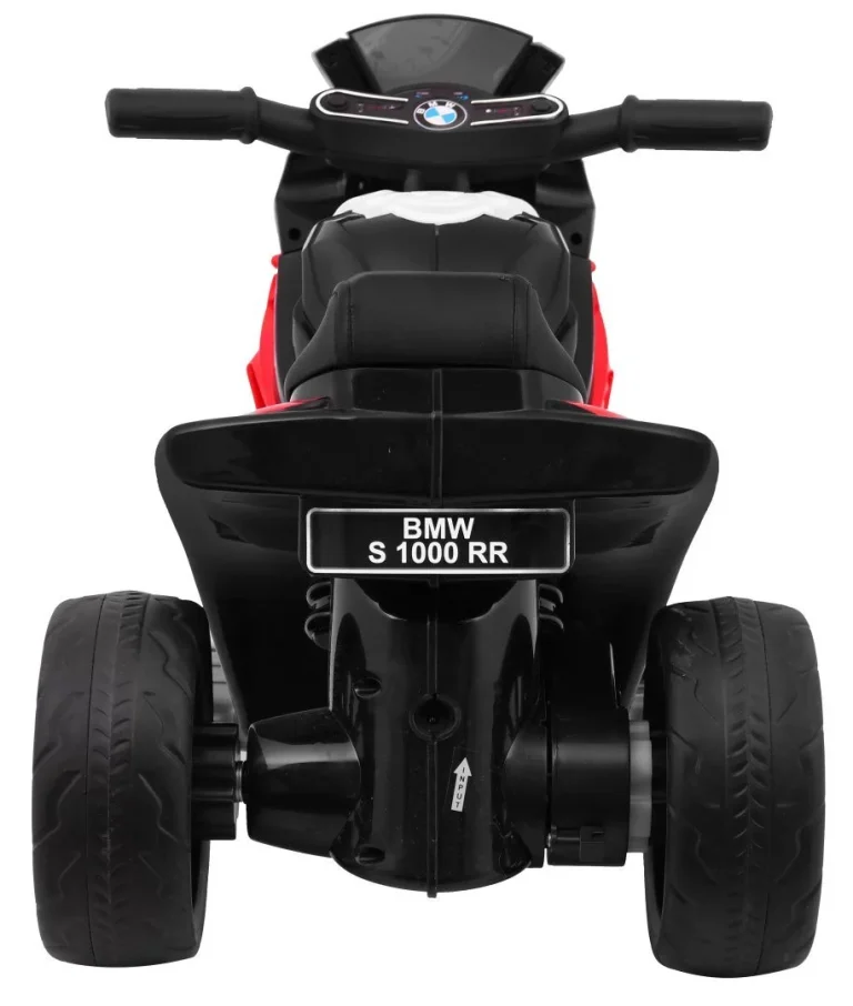 Bmw S1000 Rr Mini Motocikl Na Baterije Za Djecu Crveni + 3 Kotača + Zvukovi + Led, Crvena Motor Na Akumulator 6
