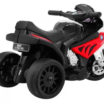 Bmw S1000 Rr Mini Motocikl Na Baterije Za Djecu Crveni + 3 Kotača + Zvukovi + Led, Crvena Motor Na Akumulator 7