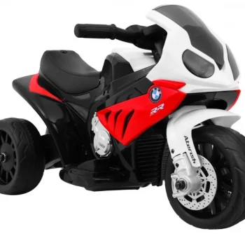 Bmw S1000 Rr Mini Motocikl Na Baterije Za Djecu Crveni + 3 Kotača + Zvukovi + Led, Crvena Motor Na Akumulator 8