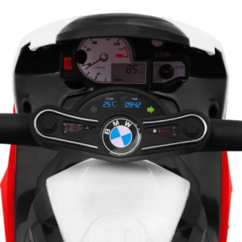 Bmw S1000 Rr Mini Motocikl Na Baterije Za Djecu Crveni + 3 Kotača + Zvukovi + Led, Crvena Motor Na Akumulator 9