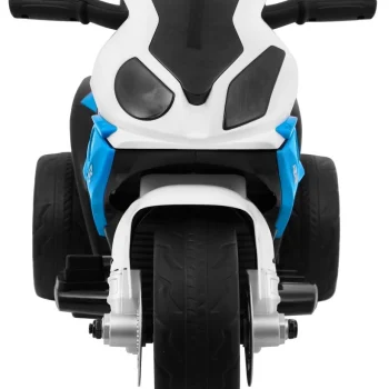 Bmw S1000 Rr Mini Motocikl Na Baterije Za Djecu, Plavi + 3 Kotača + Zvukovi + Led, Plava Motor Na Akumulator 8